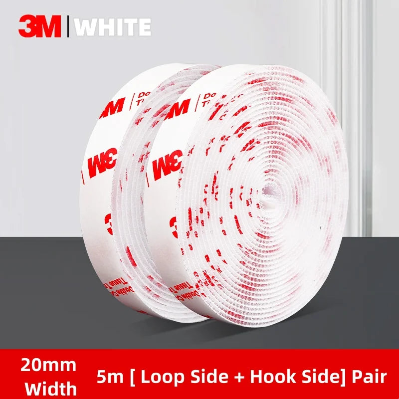 3M Authorized Hook and Loop Tape Heavy Duty Self Adhesive Dual Sided Fastener