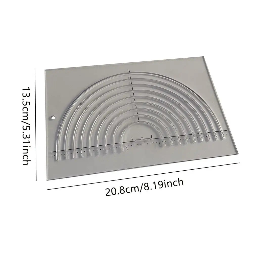 Circle Cutter Ruler For Quilting And Sewing Circle Templates