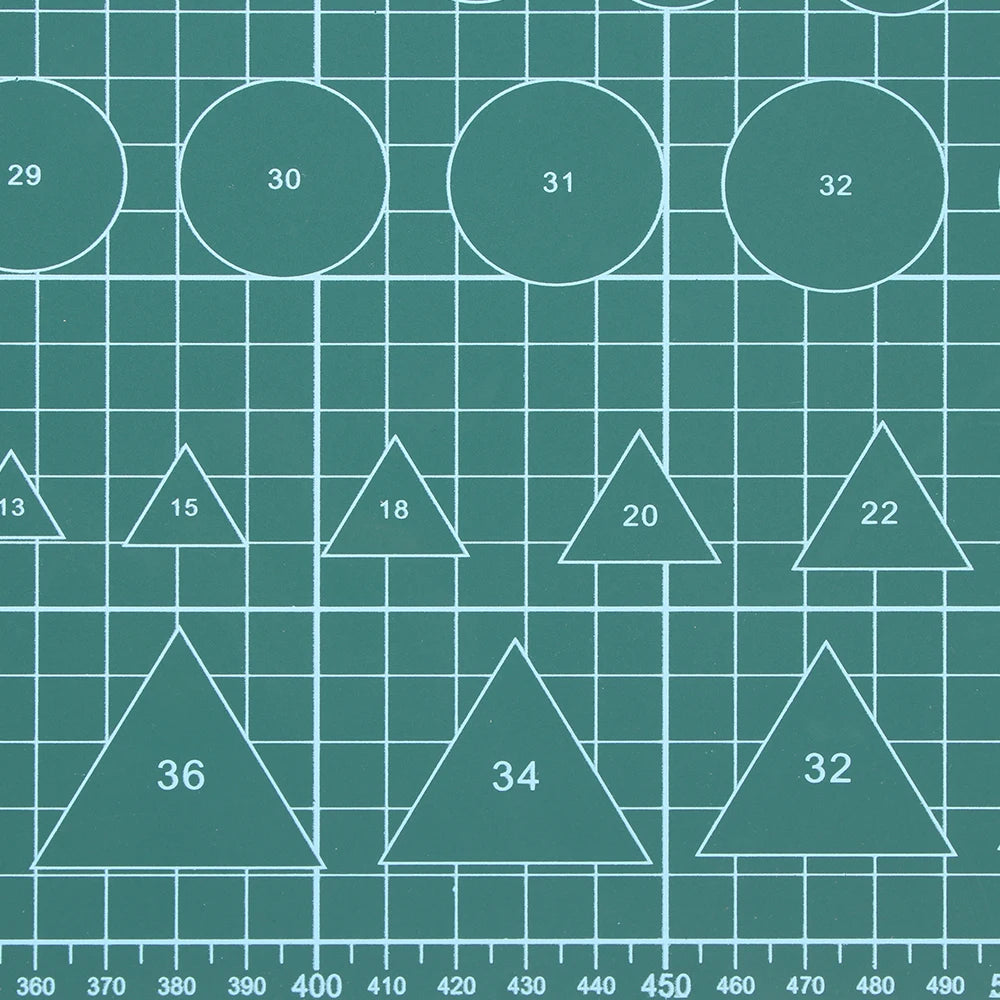 QJHH PVC Self-Healing Cutting Mat For DIY Leather Craft