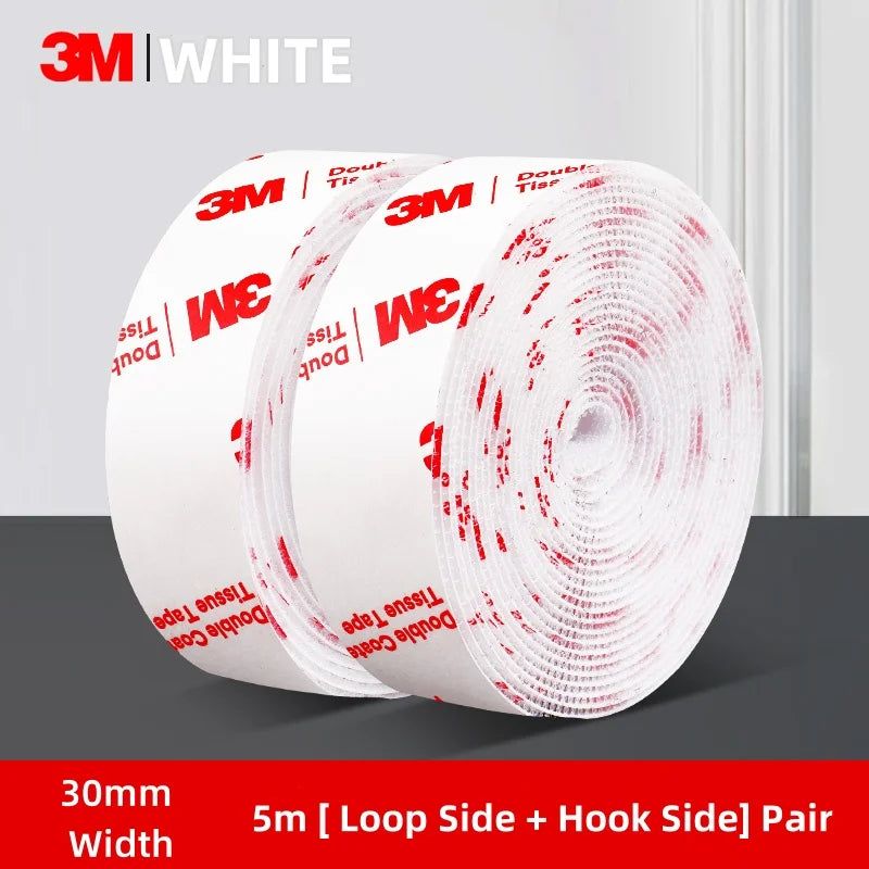 3M Authorized Hook and Loop Tape Heavy Duty Self Adhesive Dual Sided Fastener