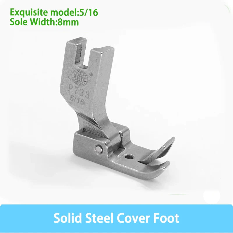 SP-733 Blind Hem Presser Foot With Roller Hemmer For Lockstitch