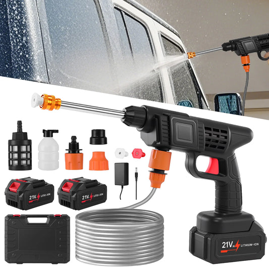 Hign-concerned Cordless Pressure Washer 3-In-1 Nozzle Portable Cleaner
