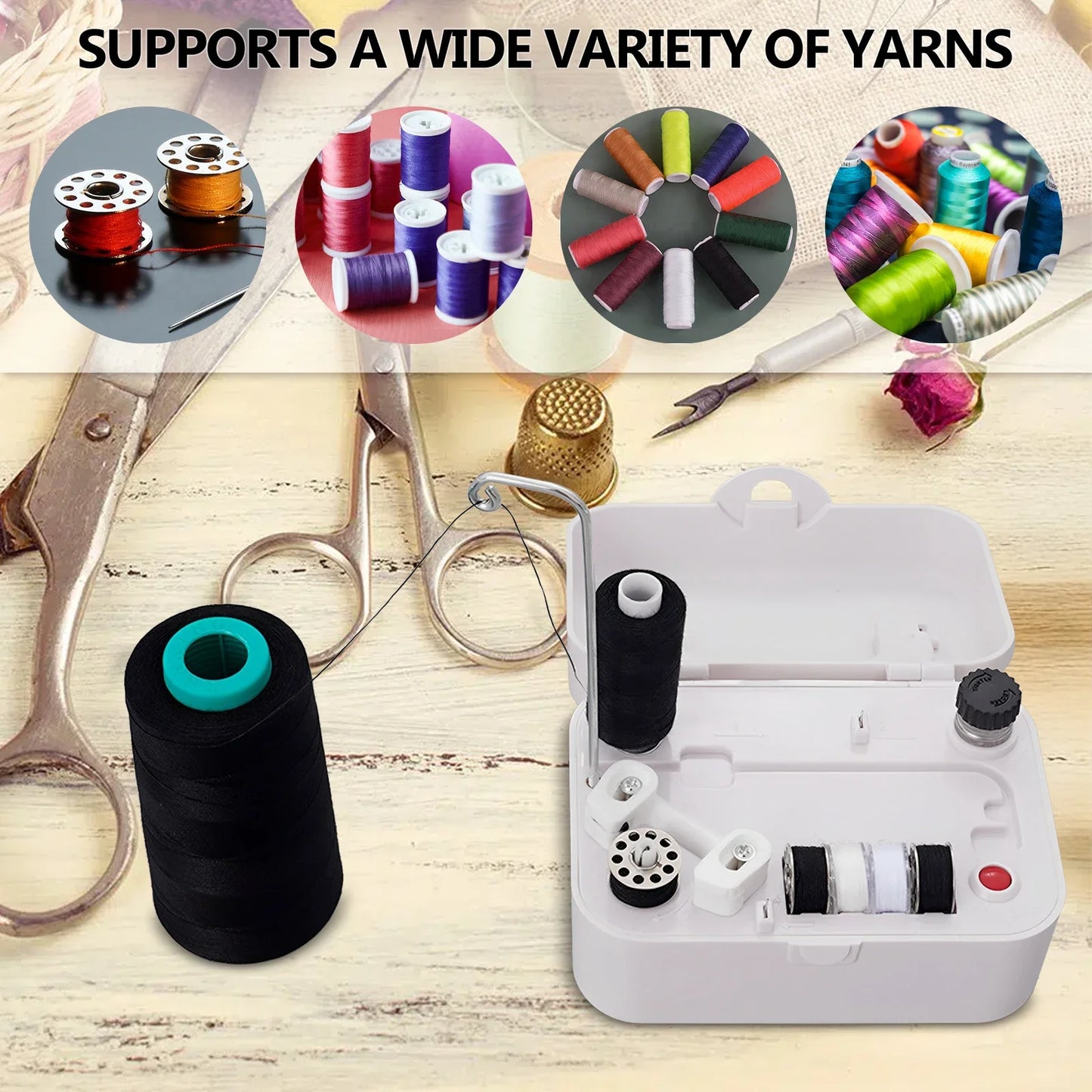 Choice Electric Bobbin Winder Portable Automatic Sewing Tool