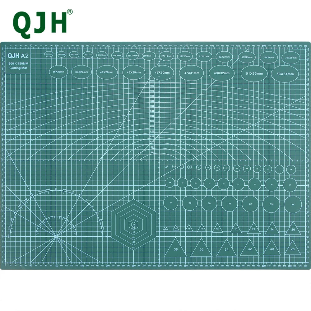QJHH PVC Self-Healing Cutting Mat For DIY Leather Craft
