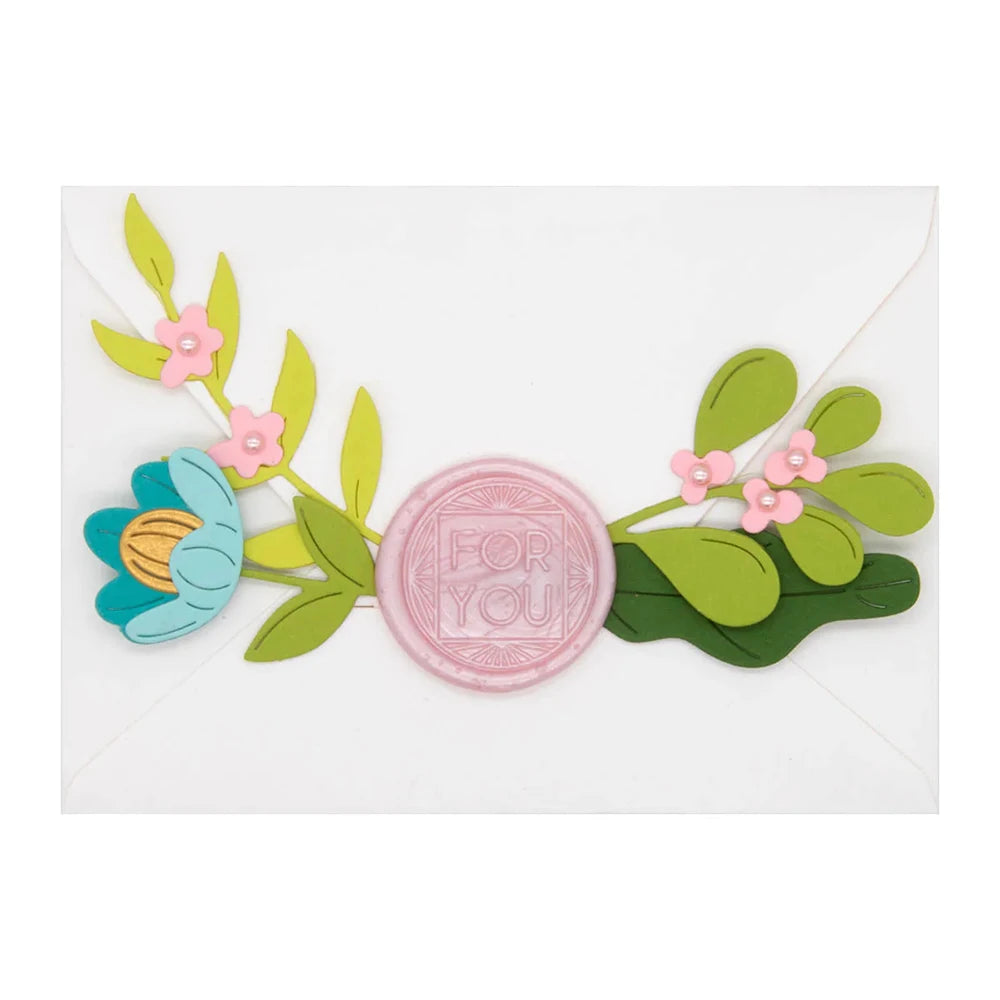 Hign-concerned Envelope of Wonder Flowers Embossing Dies for Card Making