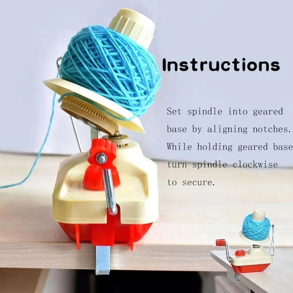Hign-concerned Hand Operated Yarn Winder For DIY Crafting