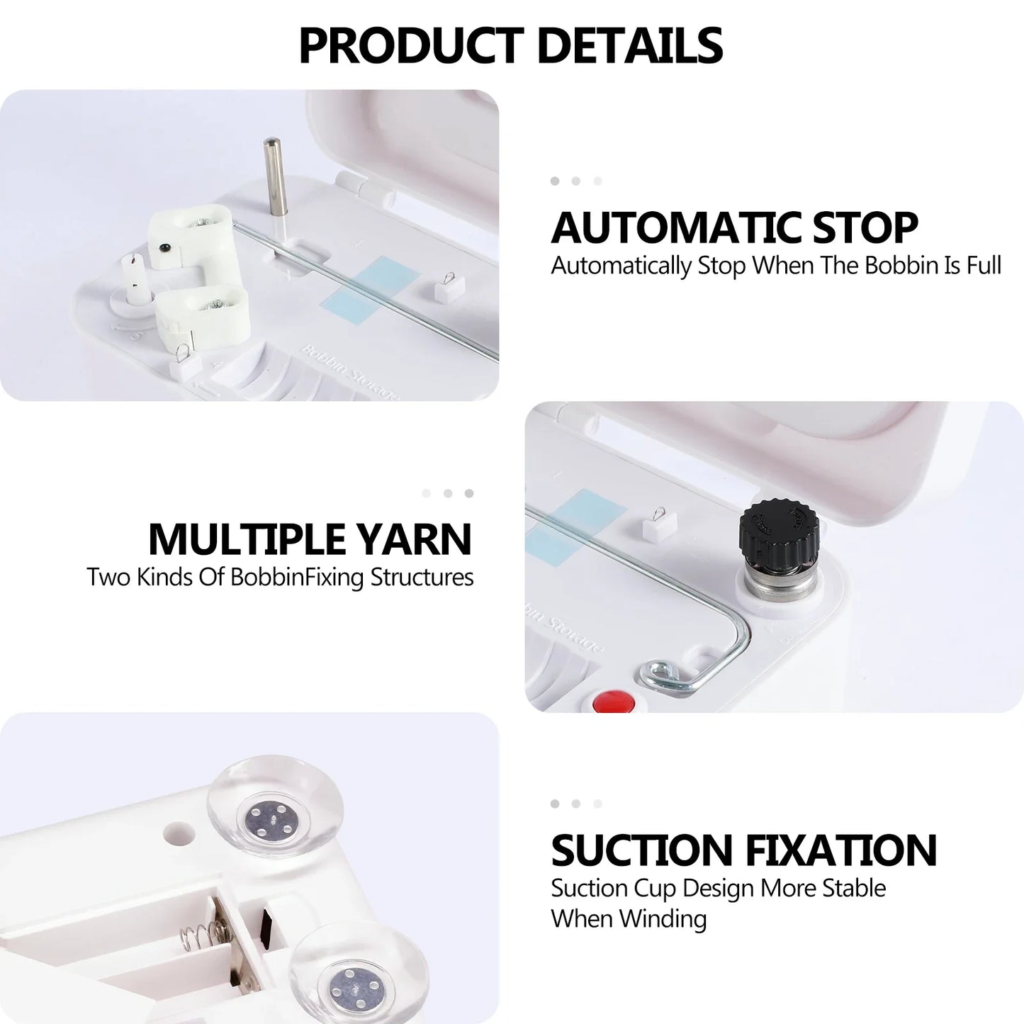 Choice Electric Bobbin Winder Portable Automatic Sewing Tool
