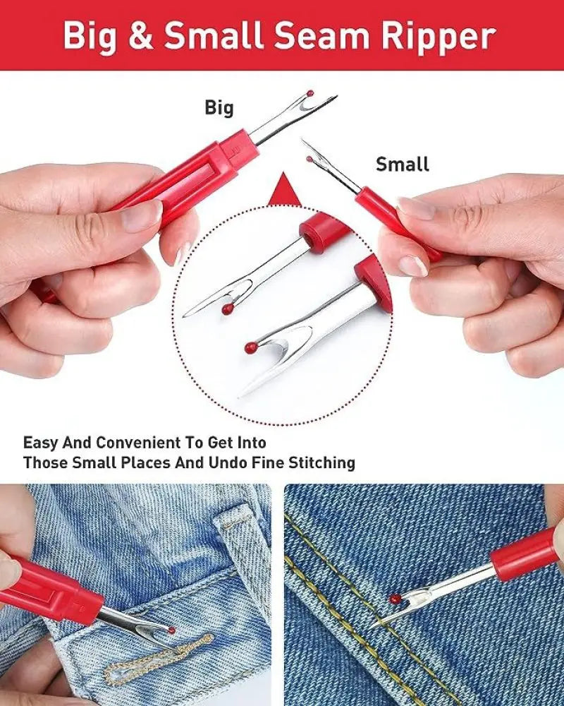 Sewing Seam Ripper Tool Set Stitch Remover Thread Cutter Embroidery